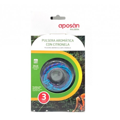 Aposan pulsera Repelente Citronela...