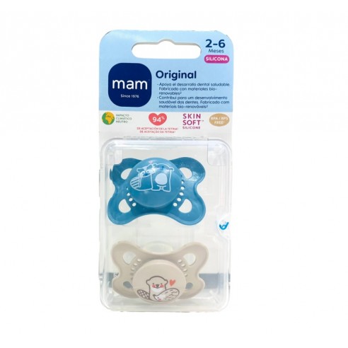 Mam Chupete silicona original 2-6 m...