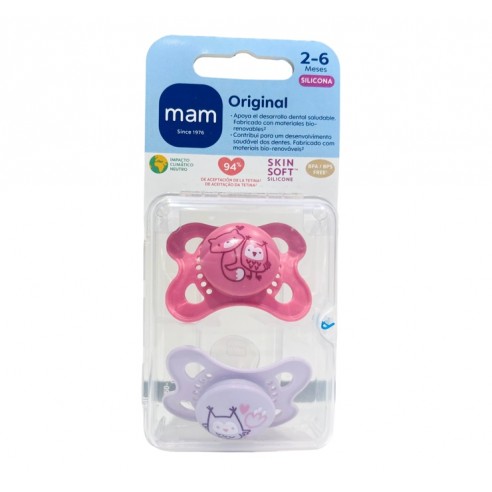 Mam Chupete silicona original 2-6 m...