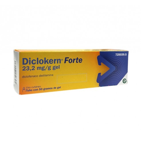 Diclokern Forte 23,2 mg/g Gel cutáneo...