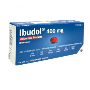 Ibudol 400 mg | Ibuprofeno...