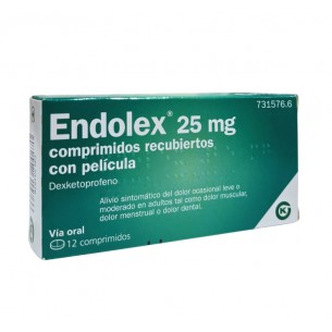 Endolex | Dexketoprofeno 25...