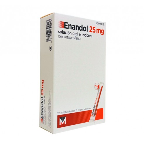 Enandol 25 mg 10 Sobres granulado...
