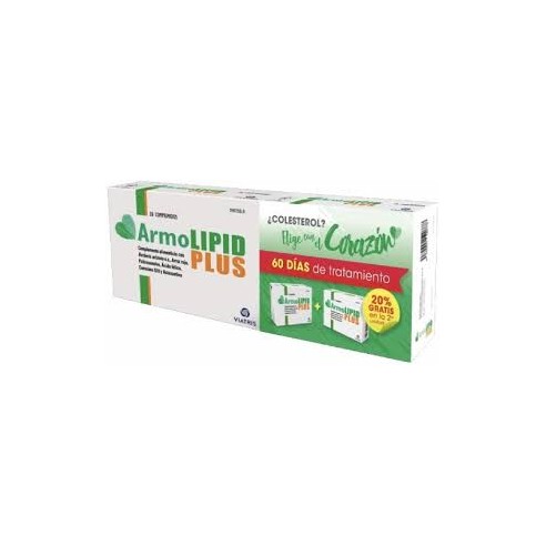 Armolipid plus 2 envases 30 comprimidos