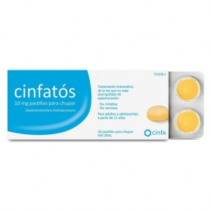 Cinfatos 10mg 20 pastillas...