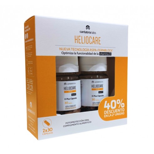 Pack Heliocare 360º D Plus 2 x 30...