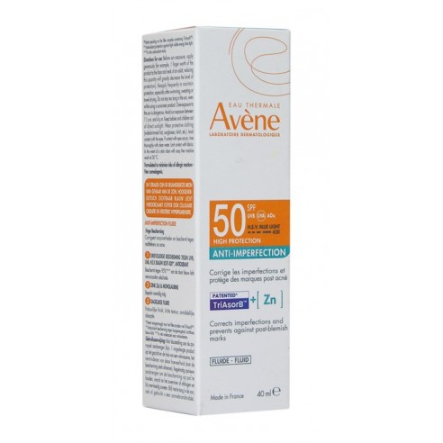 Avene Fluido Antiimperfeciones SPF 50...