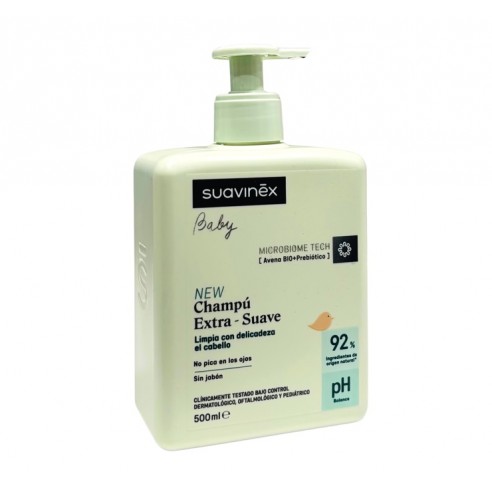 Suavinex Champú Extra Suave 500 mL