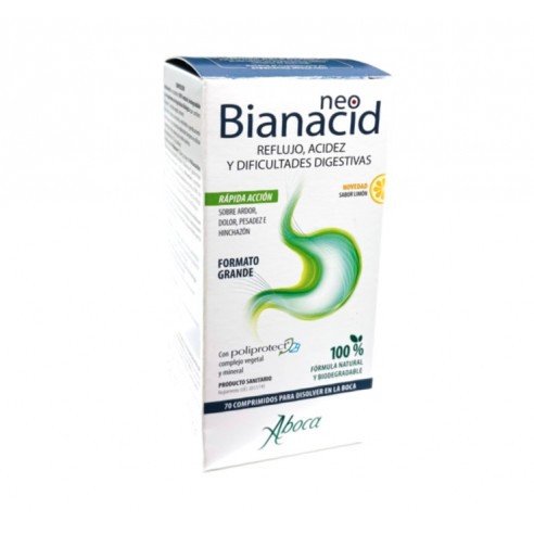 Neobianacid 70 comprimidos Sabor limón