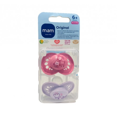 Mam Chupete silicona original +6m...