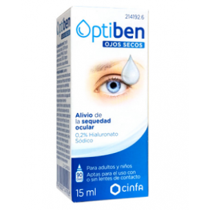 Optiben Ojos secos Gotas 15 mL