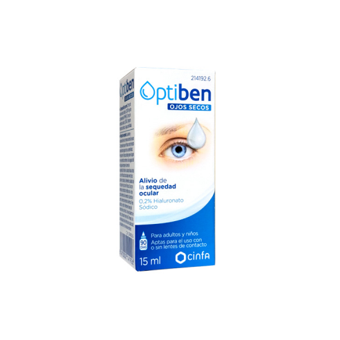 Optiben Ojos secos Gotas 15 mL