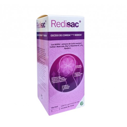 Redisac 10 Sticks sabor cola