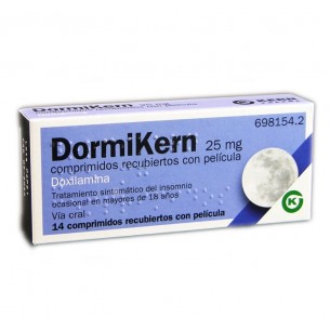 DormiKern 25 mg 14 comprimidos