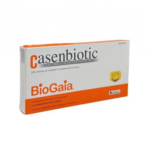 Casenbiotic 10 comprimidos sabor limón