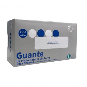 Guantes Vinilo sin polvo TL...