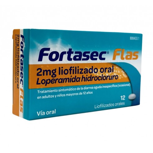 Fortasec Flas 2 mg 12 Liofilizados...