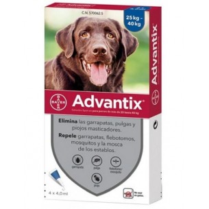 Advantix Perros +25 Kg...