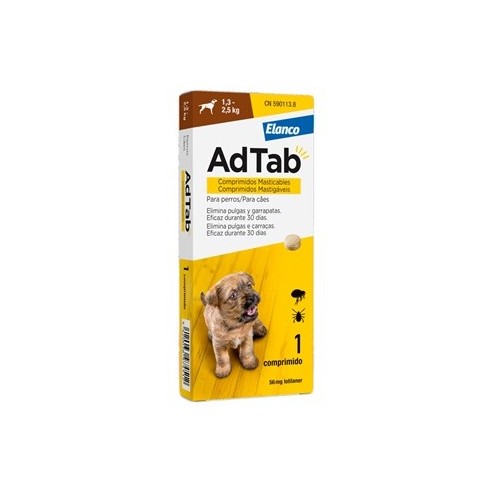 AdTab 56 mg 1 comprimido masticable...