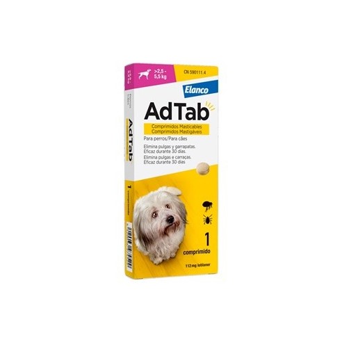 AdTab 112 mg 1 comprimido masticable...