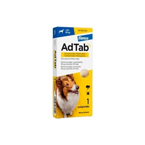 AdTab 900 mg 1 comprimido masticable...