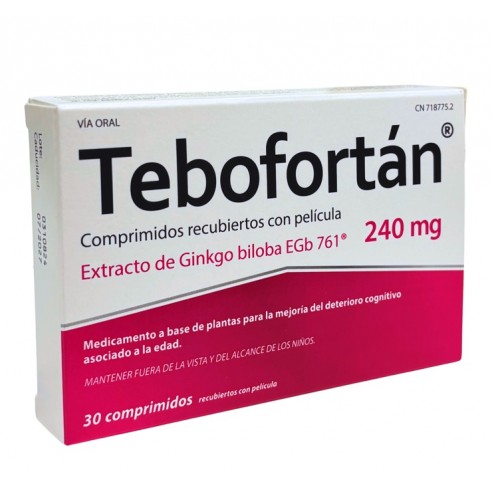 Tebofortán 240 mg 30 comprimidos