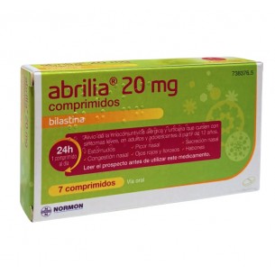 Abrilia 20 mg 7 comprimidos