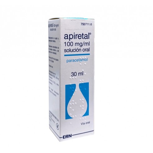 Apiretal 100mg/ml solución oral 30ml