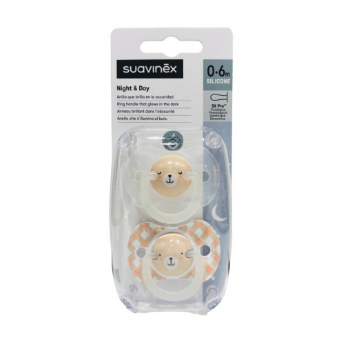 Suavinex 2 Chupetes Silicona...