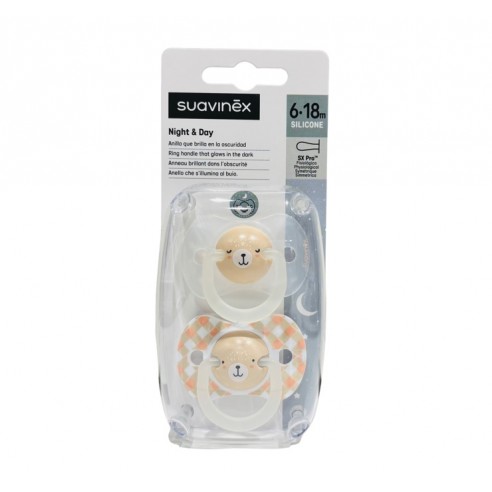 Suavinex 2 Chupetes Silicona...