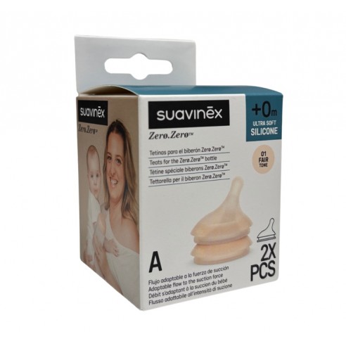Suavinex Tetina Silicona Zero Flujo...