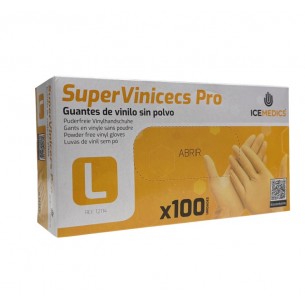 Guantes Vinilo sin polvo...