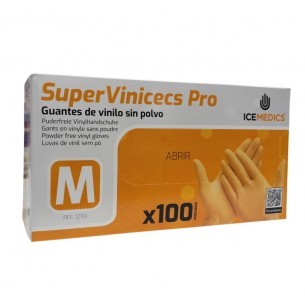 Guantes Vinilo sin polvo...