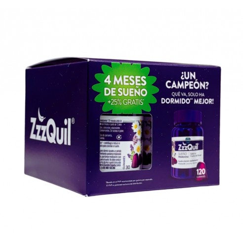 ZzzQuil Sueño120 Gummies sabor frutos...
