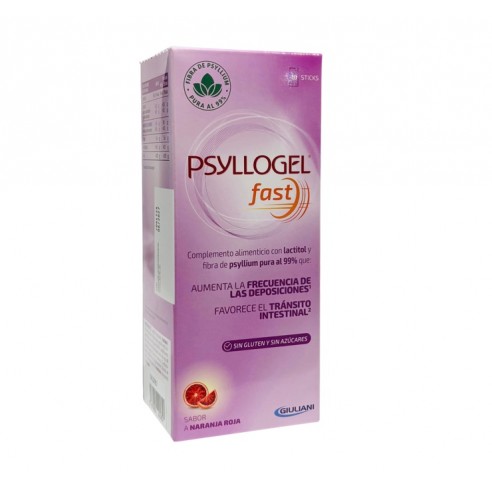 Psyllogel Fast 10 sticks de Naranja Roja