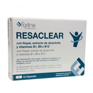 Farline Resaclear 10 cápsulas