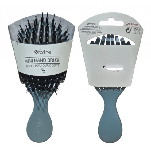 Cepillo de Pelo Farline Color Azul Viaje