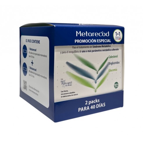 Duplo Aboca Metarecod 40 sobres 1+1...