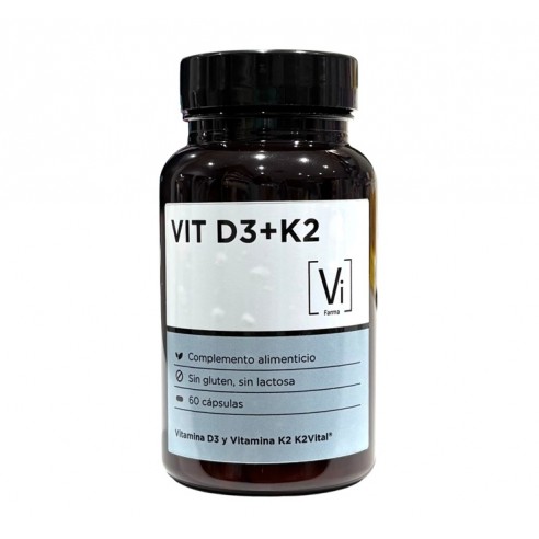 Vitamina D3+K2 60 cápsulas Farmacia...