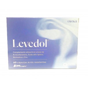 Levedol SOPQ 60 cápsulas
