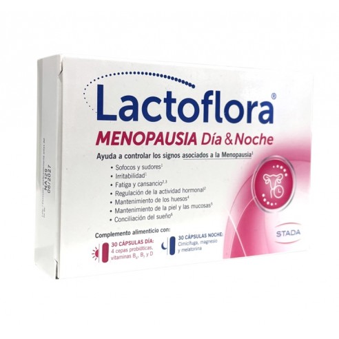 Lactoflora Menopausia 30 cápsulas día...
