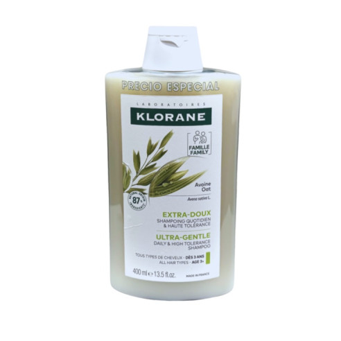 Klorane Champú Extrasuave Avena BIO...