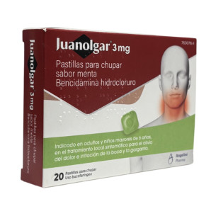 Juanolgar Menta 3 mg 20...