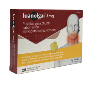 Juanolgar Limón 3 mg 20...