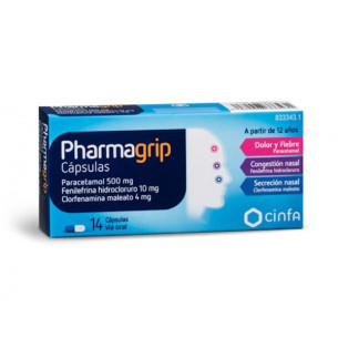 Pharmagrip 14 cápsulas