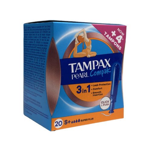 Tampax Compak Pearl Súper Plus 16...