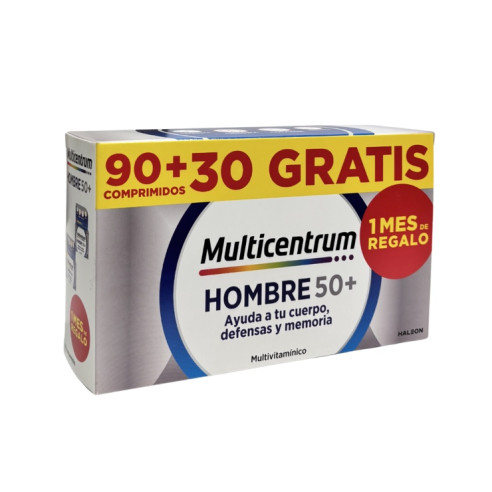 Multicentrum Hombre 50+ Pack 90 + 30...