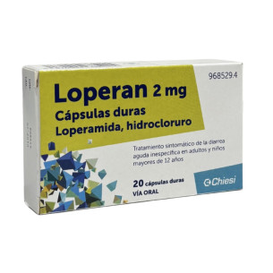 Loperan 2 mg 20 cápsulas