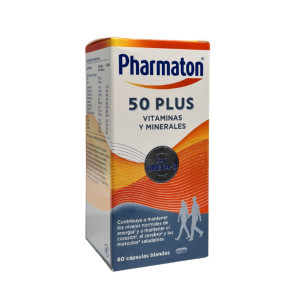 Pharmaton 50 Plus 60 cápsulas