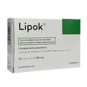 Lipok 30 cápsulas. Control...